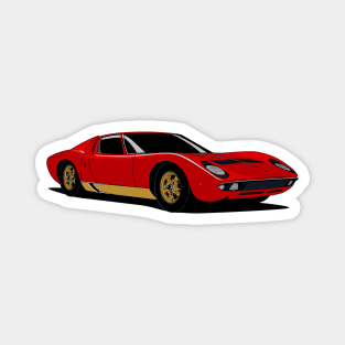 Red Miura Magnet