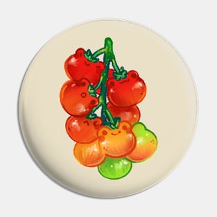 Tomato Vine Frogs Pin