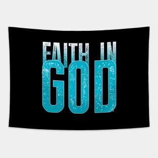 Faith in God Tapestry