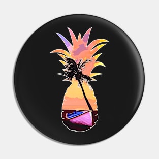 Cute Pineapple Hawaiian Pin