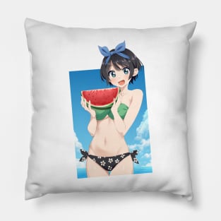 Ruka Sarashina "Kanojo Okarishimasu" Pillow