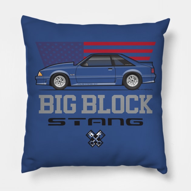 BIG BLOCK Pillow by JRCustoms44