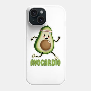 AVOCARDIO Avocado loves Cardio Phone Case