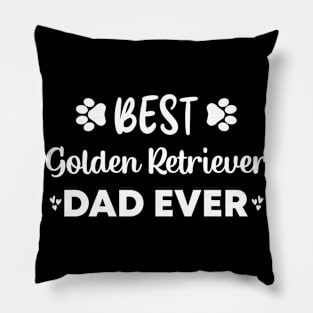 Cute Golden Retriever Mom Goldie Dad Love Dog Puppy Pillow