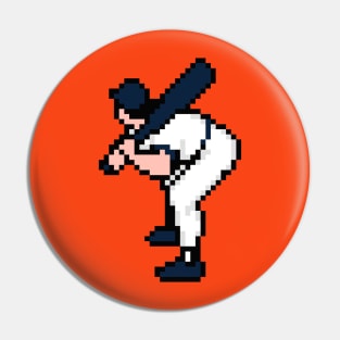 Baseball Star - Detroit Pin