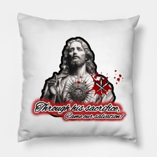 Salvation from Sacrifice Pillow