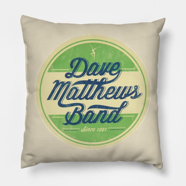 DMB 1991 Pillow by DavidJohan_Design