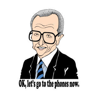 LARRY KING FAN ART!! T-Shirt