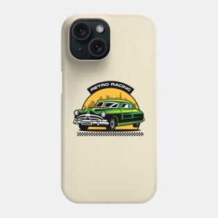 Retro Racing Badge Phone Case