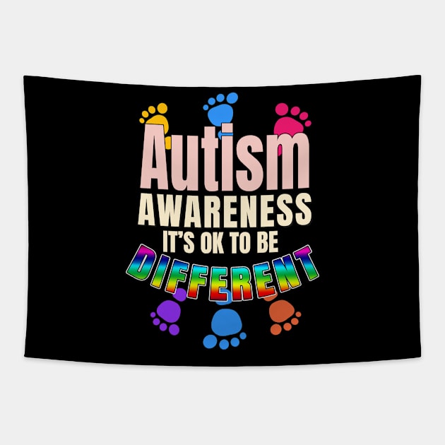 Autism Awareness Apparels Tapestry by SpudyDesigner