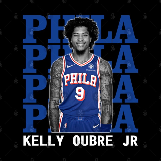 Philadelphia 76ers Kelly Oubre Jr by Thejockandnerd