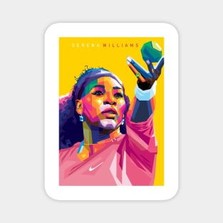 Serena Williams Magnet