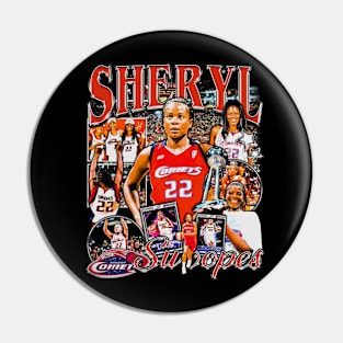 Sheryl Swoopes Vintage Bootleg Pin