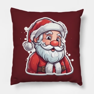 Christmas 2024 Santa Claus Design Pillow