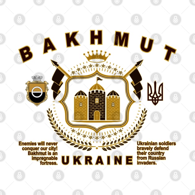 BAKHMUT, UKRAINE, Impenetrable Fortress, Brave Defenders by Vladimir Zevenckih