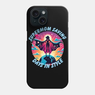 mother day 2024 supermom Phone Case