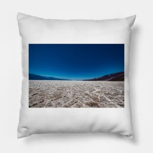 Badwater Basin - Death Valley, Ca Pillow