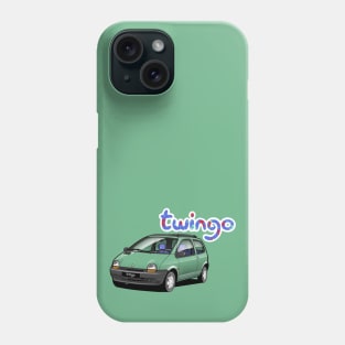 Twingo transparent illustration Phone Case