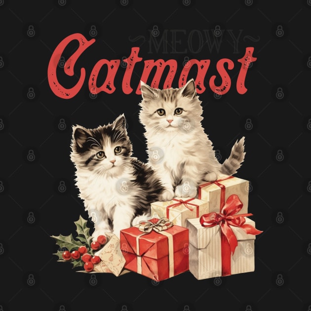 Meowy Christmas by MZeeDesigns