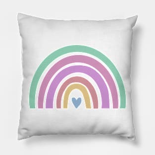 Boho rainbow Pillow