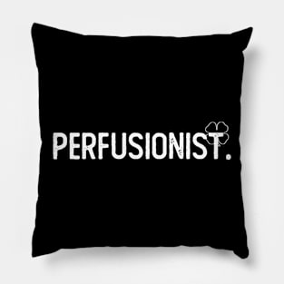 Perfusionist lucky clover simplistic design Pillow