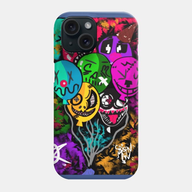 Mixed Emotions (Smili Collab) Phone Case by DemonFed