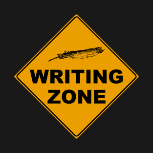 Caution Writing Zone T-Shirt