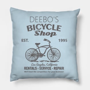 Deebo's Bicycle Shop Pillow