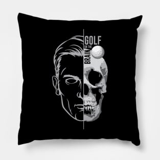 Golf on the Brain Pillow