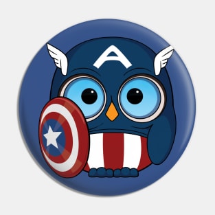 Owl American Dream Pin