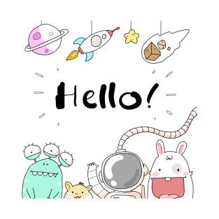 Hello from Space T-Shirt