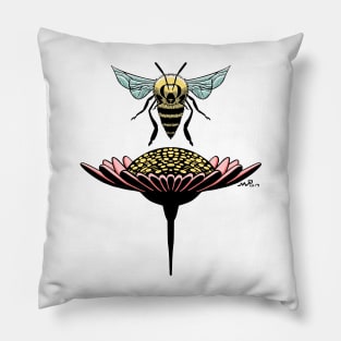 Pollinating Bee Pillow