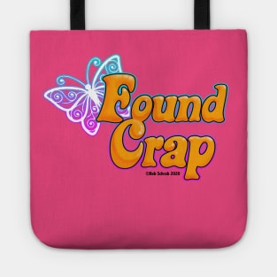 FOUND CRAP BUTTERFLY Tote