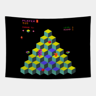 Q Bert Tapestry