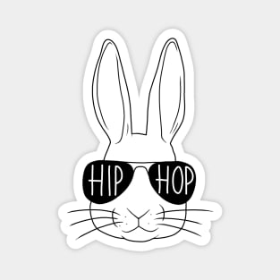 Easter Bunny Hip Hop Magnet