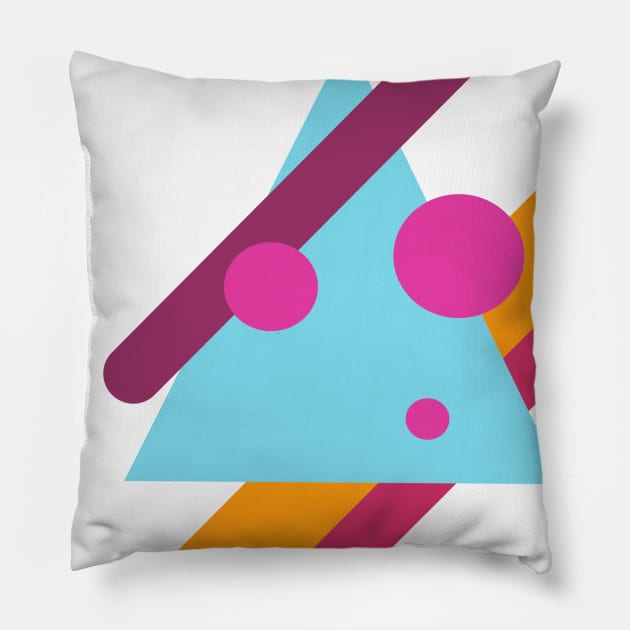 geometric Pillow by LeSabine