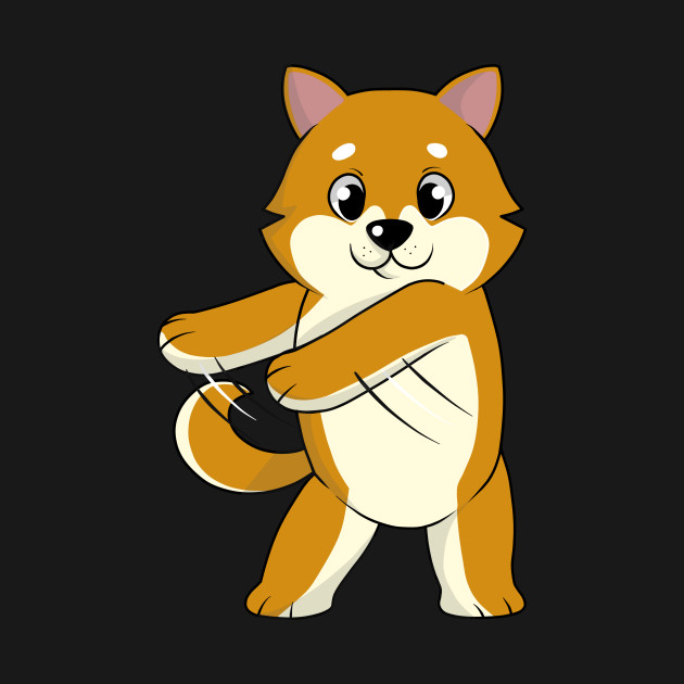 Funny Shiba Inu Floss Dance Move Flossing - Shiba Inu - T-Shirt | TeePublic