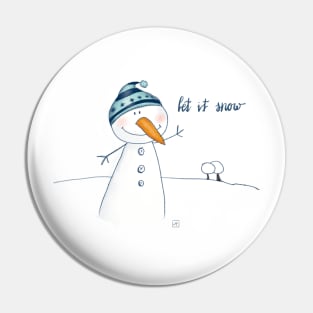 Let it snow Pin