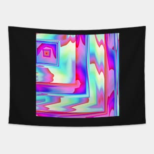 Rainbow's corners Tapestry