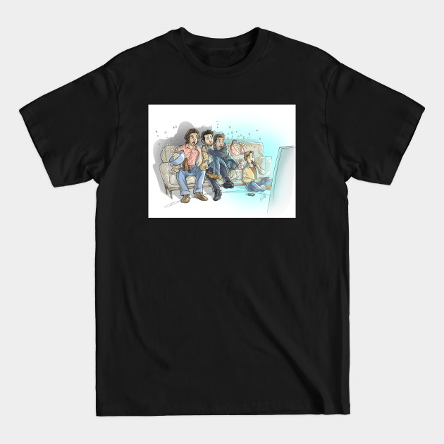 Discover Team Free Will 2.0 Premiere Night - Supernatural - T-Shirt