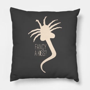 alien kiss Pillow