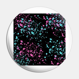 Paint splatter Pin