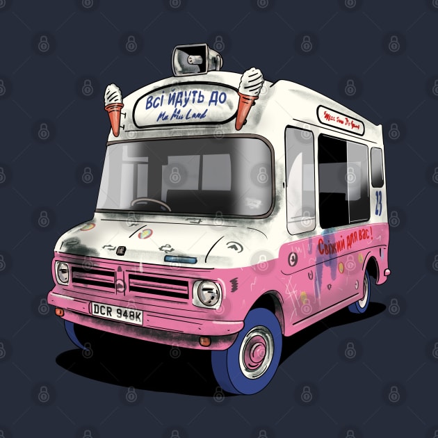 KLF Ice Cream Van by Webazoot