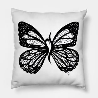 NEDA Butterfly by Skye Rain Art Pillow