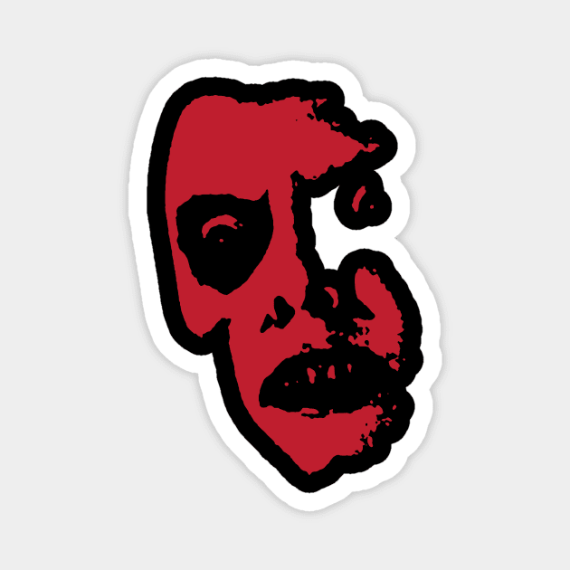 bazuzu Magnet by horrorshirt