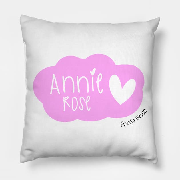 Cotton candy design Pillow by AnnieRose