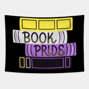 Nonbinary Book Pride Tapestry