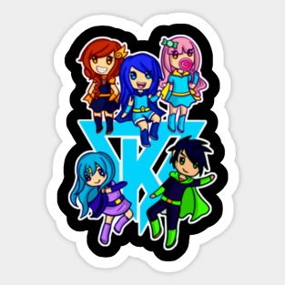 Itsfunneh Logo Cute Itsfunneh Logo Cute Aufkleber Teepublic De
