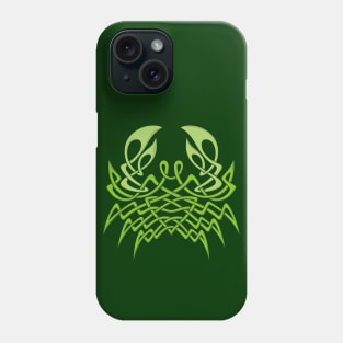 Green Crab Celtic Knot Phone Case