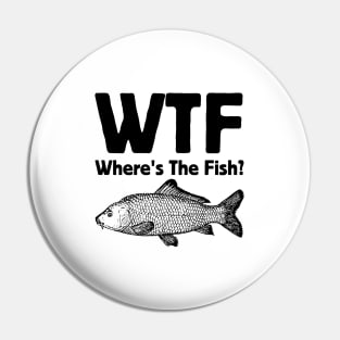 WTF Where's The Fish Pin